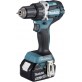 Makita DDF484RTJ gręžtuvas - suktuvas 2x5 Ah