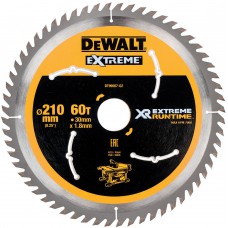 DeWALT pjovimo diskas medienai 210 mm T60