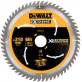 DeWALT pjovimo diskas medienai 210 mm T60