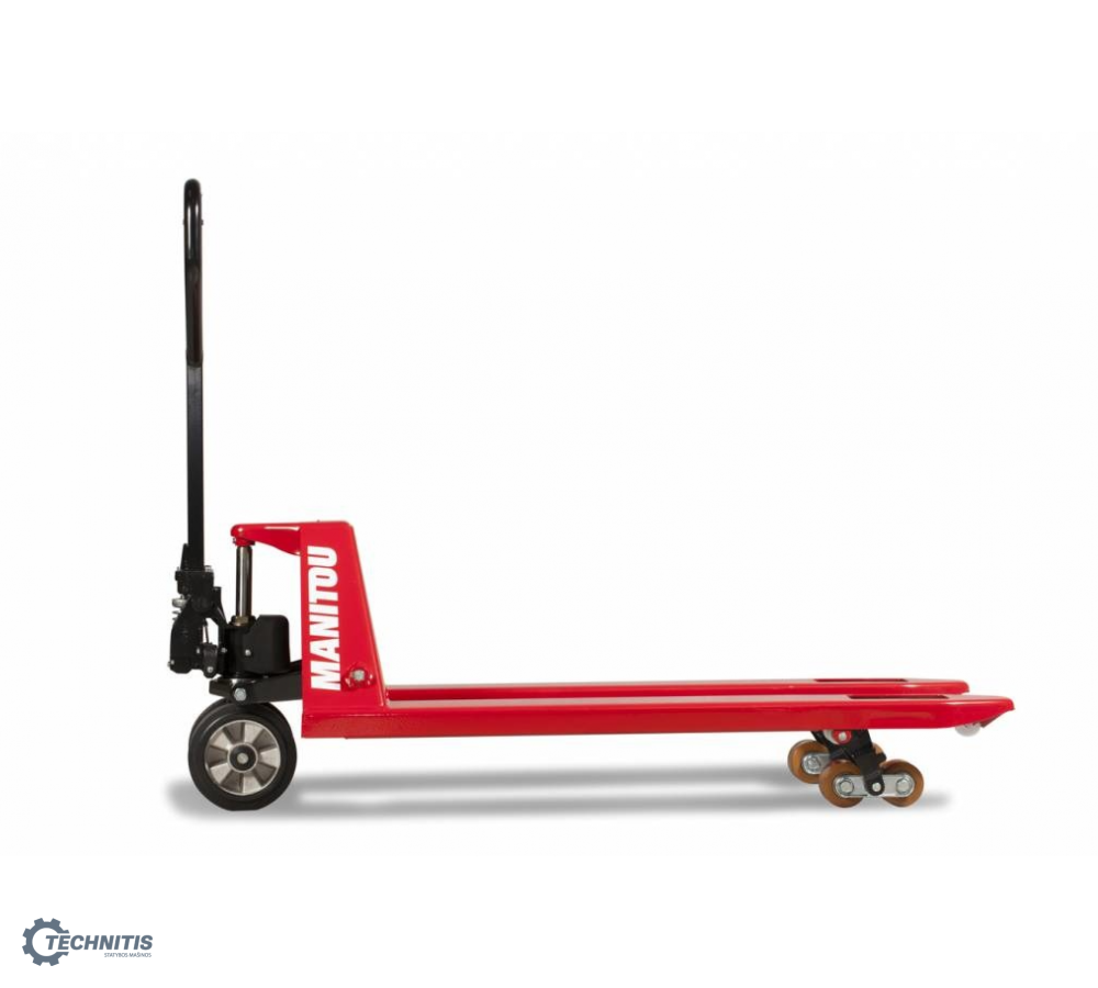 MANITOU 947546 rankinis palečių vežimėlis su nailono ratukais
