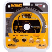 DeWALT pjovimo diskas medienai 190x30 mm