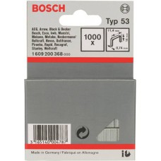 BOSCH kabės 11.4x14 mm 53 tipas 1000 vnt.