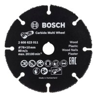 BOSCH Carbide Multi Wheel pjovimo diskas 76 mm