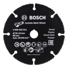 BOSCH Carbide Multi Wheel pjovimo diskas 76 mm