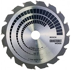 BOSCH ConstructWood pjūklo diskas 230x2,8 mm T16