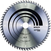 BOSCH OptilineWood pjūklo diskas 250x3.2 mm T60
