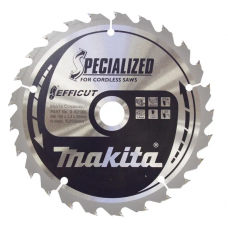 Makita EFFICUT pjovimo diskas medienai 165X1,40 mm T25