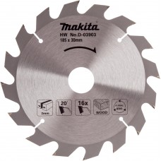 Makita pjovimo diskas medienai 185 mm T16