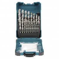 Makita grąžtų HSS-G rinkinys 1-10 mm (19 vnt)