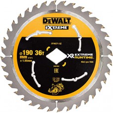 DeWALT DT40271 pjovimo diskas medienai 190x1.55 mm T36