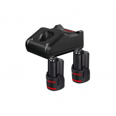 BOSCH GBA 12V 2x2,0 Ah + GAL 12V-40 komplektas