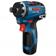 BOSCH GSR 12V-35 HX 2x3,0 akum. suktuvas CT