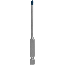 BOSCH HEX-9 HardCeramic grąžtas stiklui, plytelėms 3x90 mm