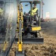 3,3 t Yanmar ViO33-6 mini ekskavatorius